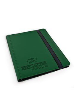 Ultimate Guard  -pocket Flexxfolio 18 Pocket  Mappe  360 Kort  Xenoskin Green  Gr 195 184 Nne