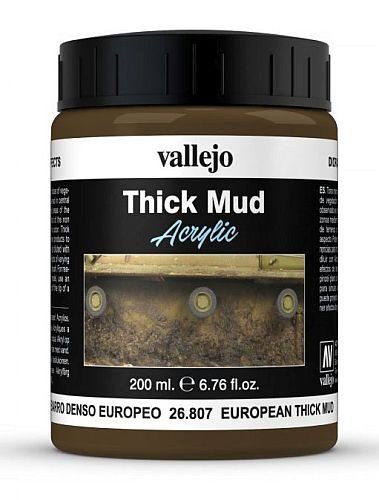 Vallejo Diorama Effects: Thick Mud European 200 Ml