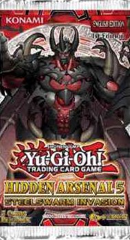 Yu-gi-oh  Booster Pakke Hidden Arsenal  : Steelswarm Invasion  1st Edition  Booster Pack