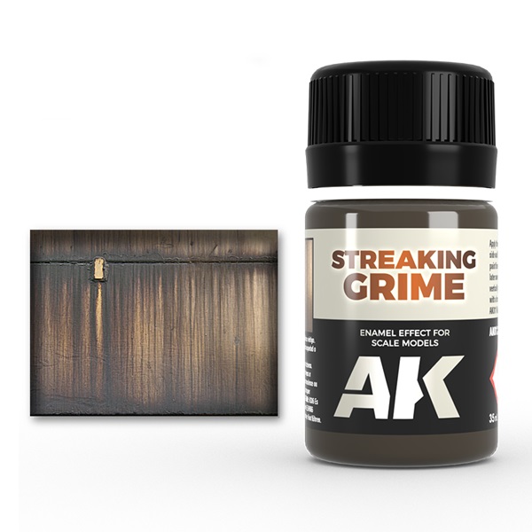 Ak Interactive Effect Paint: Streaking Grime  35 Ml