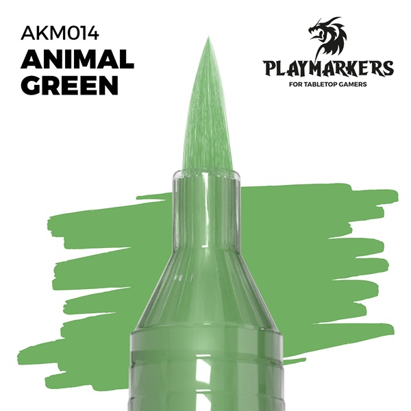 Ak Interactive Playmarkers: Animal Green  Paint Marker Malingstusch