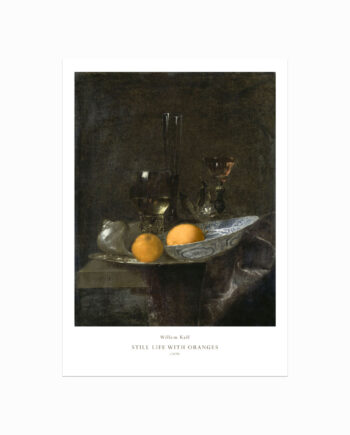 Antik Plakat  Still Life With Oranges