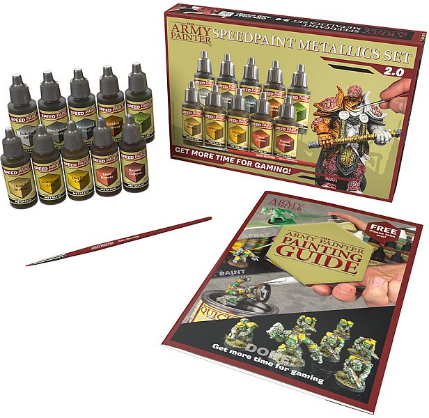 Army Painter Speedpaint Metallics Set Wp8062