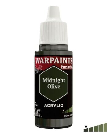 Army Painter Warpaints: Masterclass: John Blanche Fanatic: Acrylics Midnight Olive Wp4012