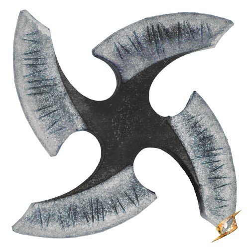 Black Shuriken  Epic Armoury  12cm  Live Rollespils Kastevåben