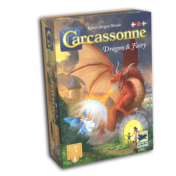 Carcassonne  Dansk  Udvidelse  : Dragon And Fairy  2025