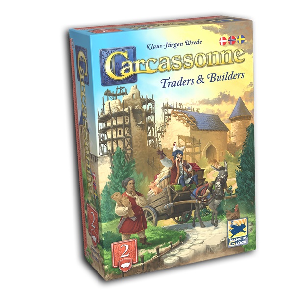 Carcassonne  Dansk  Udvidelse  : Traders And Builders  2025