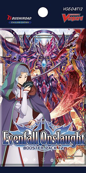 Cardfight Vanguard Ccg Will Dress Set 12: Evenfall Onslaught Booster Pack Engelsk