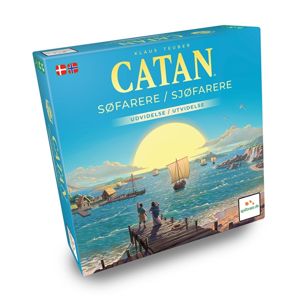 Catan: Søfarere Expansion Udvidelse  Dansk 6th Edition  Opdateret 2017   Settlers