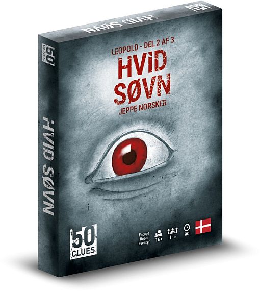 50 Clues: Hvid 195 184 Vn Maria: Dansk Card Game
