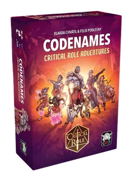 Codenames: Critical Role Adventures Engelsk