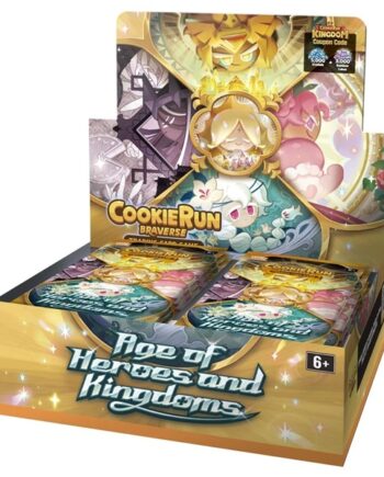 Cookierun: Braverse Tcg: Age Of Heroes And Kingdoms Booster Box  Display  28 Packs