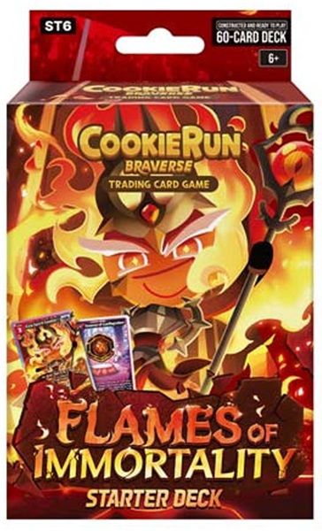 Cookierun: Braverse Tcg: Starter Deck Flames Of Immortality