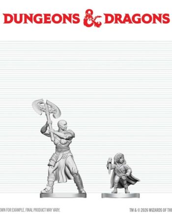Dungeons   Dragons Nolzur Apos   Marvelous Miniatures: Goliath Barbarian   Halfling Rogue  Wzk90884