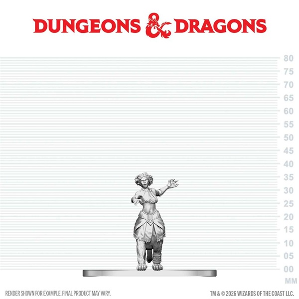 Dungeons Dragons Nolzur Apos Marvelous Miniatures: Lamia Wzk90896