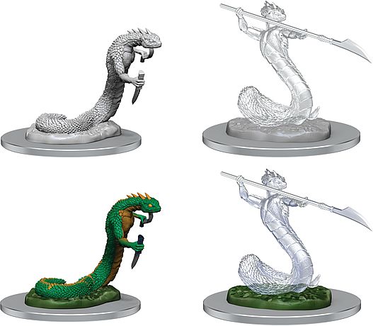 Fantasy Miniatures Critical Role: Unpainted Miniatures Serpentfolk   Serpentfolk Ghost  Wzk90626