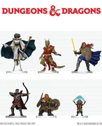 Fantasy Miniatures Icons Of The Realms: Player Apos   Handbook Swords   Staves Starter Set