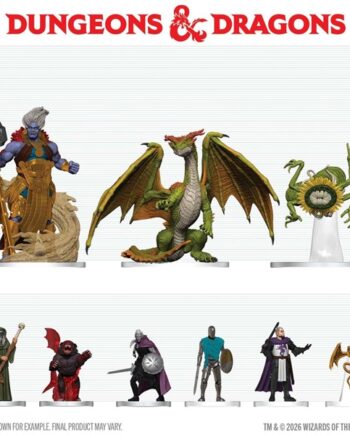 Fantasy Miniatures Set 41 Icons Of The Realms: Adventures In Faerûn Booster Brick  40 Figurer