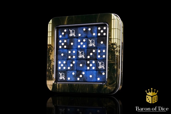 Dice Terninges 195 166 25 Terninger Baron Of Dice: D6 -sidet Korps Soldier Life Square Corners