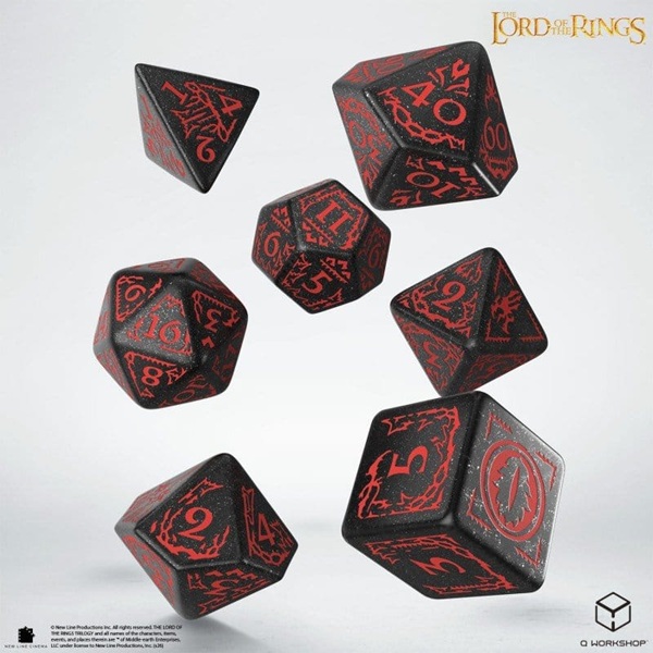 Dice Terningesæt Terninger The Lord Of The Rings: Mordor