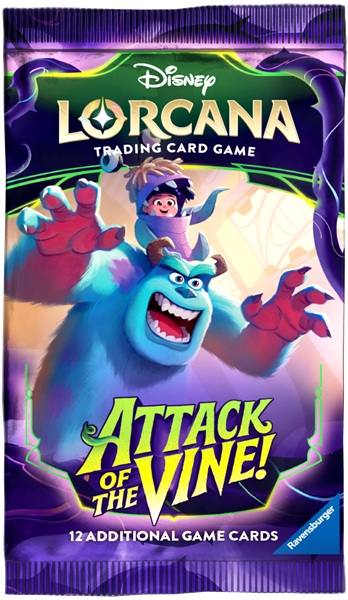 Disney Lorcana Tcg: Set 13 Attack Of The Vine Booster Pack