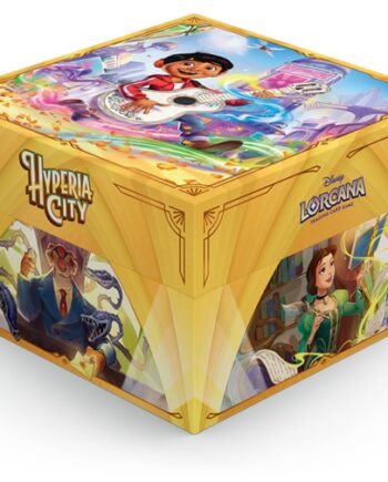 Disney Lorcana Tcg: Set 14 Hyperia City Illumineer Apos   Trove    Booster Packs