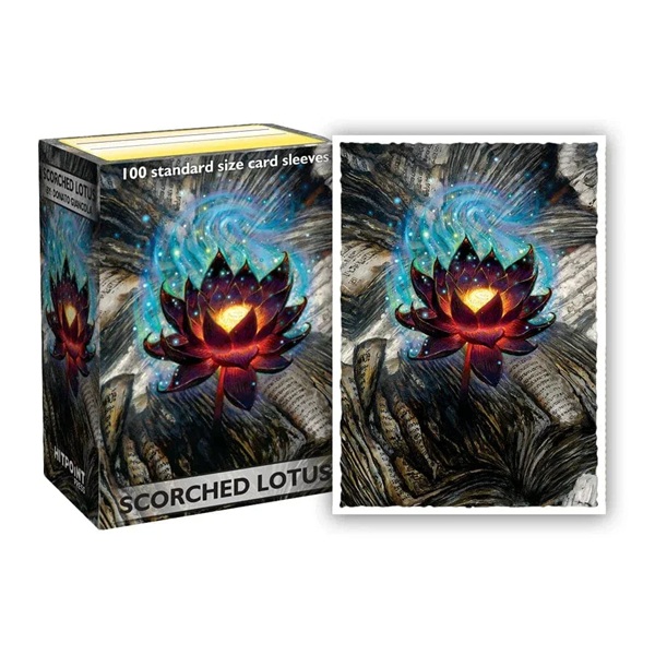Dragon Shield Deck Protectors Matte Art Sleeves: Scorched Lotus Donato Giancola 100 Lommer Dragonshield Sleeves