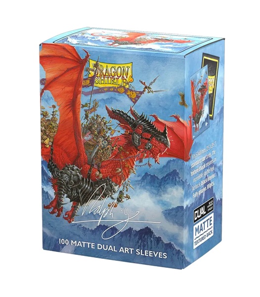 Dragon Shield Deck Protectors Matte Dual Sleeves: The Raid 100 Lommer Dragonshield Sleeves At-12131