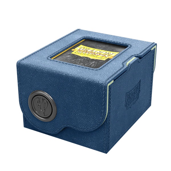 Dragon Shield: Dragon Lock System Dragon Box 150 Blue Mint Plads Til 150 Kort Lommer Dragonshield At-40824