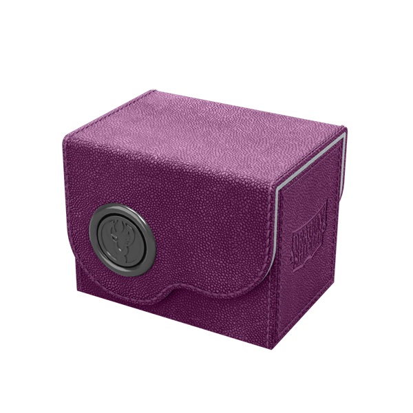 Dragon Shield: Dragon Lock System Dragon Box 80 Purple Frost Plads Til 80 Kort Lommer Dragonshield At-40816