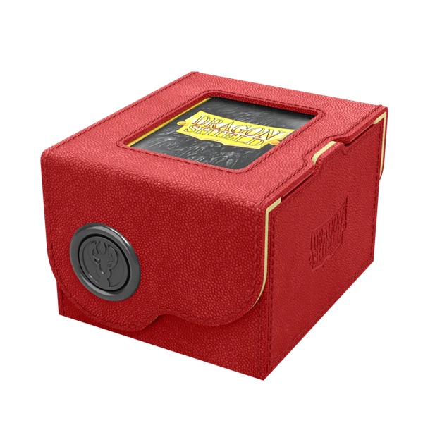 Dragon Shield: Dragon Lock System Dragon Box 150 Red Lemon Plads Til 150 Kort Lommer Dragonshield At-40825