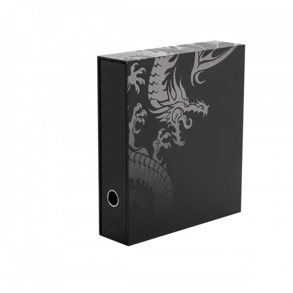 Dragon Shield Slipcase Binder  Album Ringbind  Sanctuary: Black Dragonshield  At-33600
