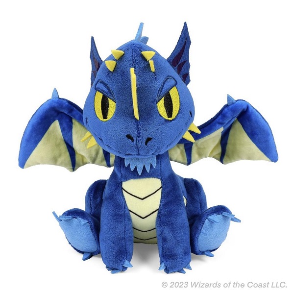 Dungeons Dragons: Blue Dragon Kidrobot Phunny Plush Bamse 19cm