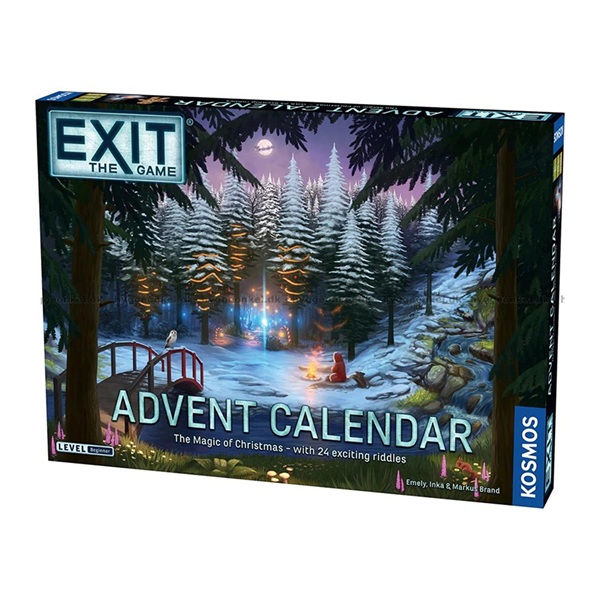 Exit: The Game Engelsk Advent Calendar: The Magic Of Christmas Escape Room Puzzle Game Julekalender