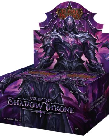 Flesh And Blood Tcg: Usurp The Shadow Throne Booster Display  Box  24 Packs