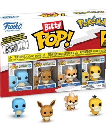 Funko Pocket Pop: Pokémon Bitty Series   Vinyl Figure  -pack 2cm