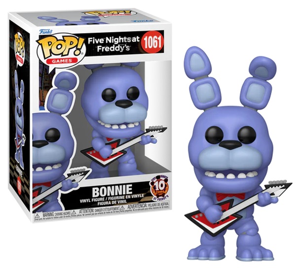 Funko Pop: Five Nights At Freddy 10th Anniversary Bonnie 1061 Vinyl Figure 9cm