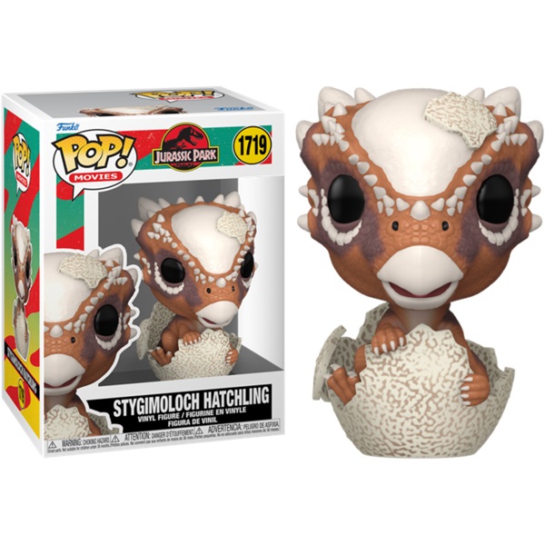 Funko Pop: Jurassic Park Stygimoloch Hatchling 1719 Movies Vinyl Figure 9cm
