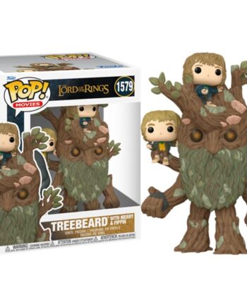 Funko Pop: The Lord Of The Rings Treebeard With Merry   Pippin  1579 Vinyl Figure 15cm