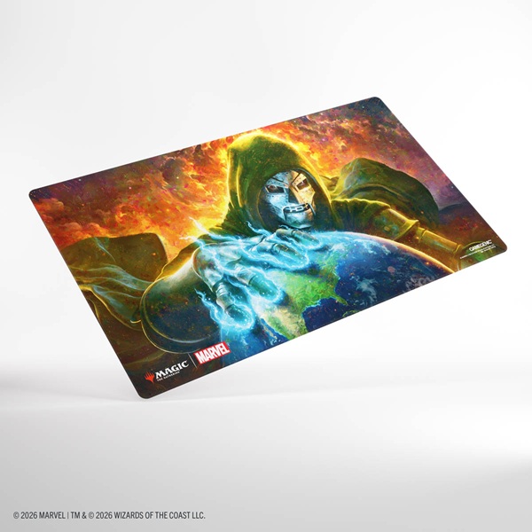 Gamegenic Spillemåtte: Magic: The Gathering Marvel Super Heroes Shiny Playmat Doom Reigns Supreme
