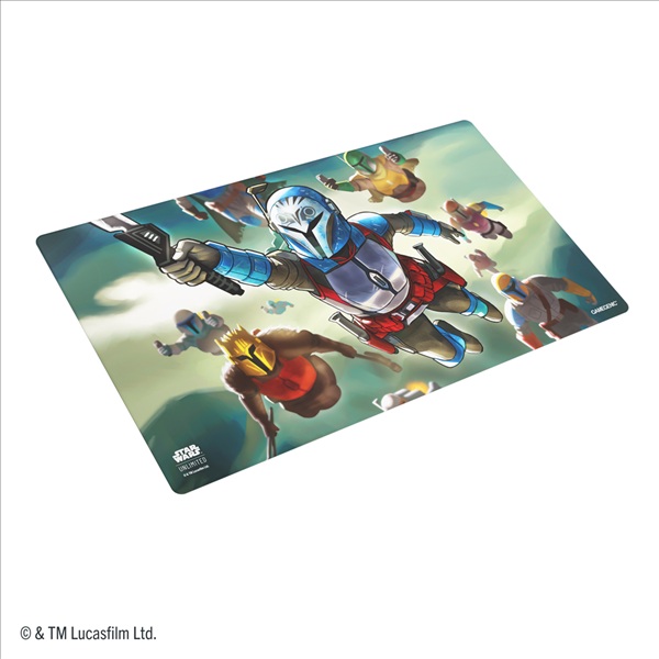 Gamegenic Spillemåtte: Star Wars: Unlimited Set  : Ashes Of The Empire Game Mat Bo-katan Kryze