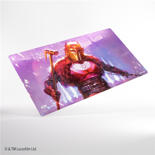 Gamegenic Spillemåtte: Star Wars: Unlimited Set  : Ashes Of The Empire Shiny Game Mat The Armorer