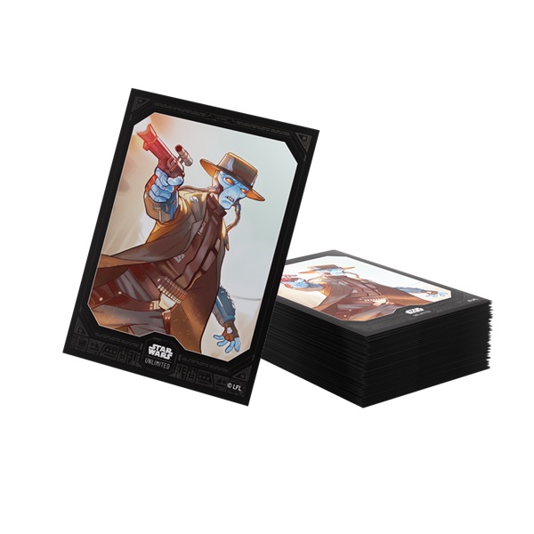 Gamegenic Star Wars: Unlimited Premium Art Sleeves Set  : Ashes Of The Empire Cad Bane  60   Kortlommer