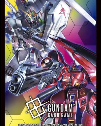 Gundam Card Game: Sl02 Official Card Sleeves 02: Gundam Vs Sazabi  70 Kortlommer