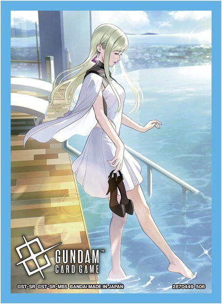 Gundam Card Game: Sl02 Official Card Sleeves 02: Lady Luck 70 Kortlommer
