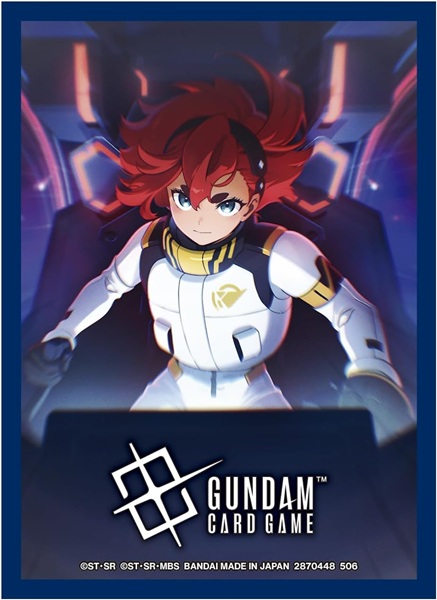 Gundam Card Game: Sl02 Official Card Sleeves 02: Suletta Mercury 70 Kortlommer