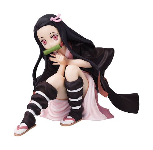 Kimetsu No Yaiba    Demon Slayer Pvc Statue Nezuko Kamado  Sitting  10cm