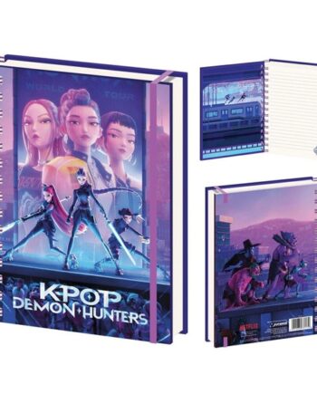 Kpop Demon Hunters A5 Wiro Notebook