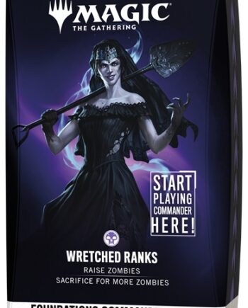 Magic: The Gathering Foundations Starter Commander  Edh  Multiplayer Magic Deck: V3 Wretched Ranks 100 Kort