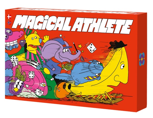 Magical Athlete Dansk Board Game